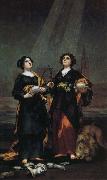 Francisco Goya Saints Justa and Rufina oil painting on canvas